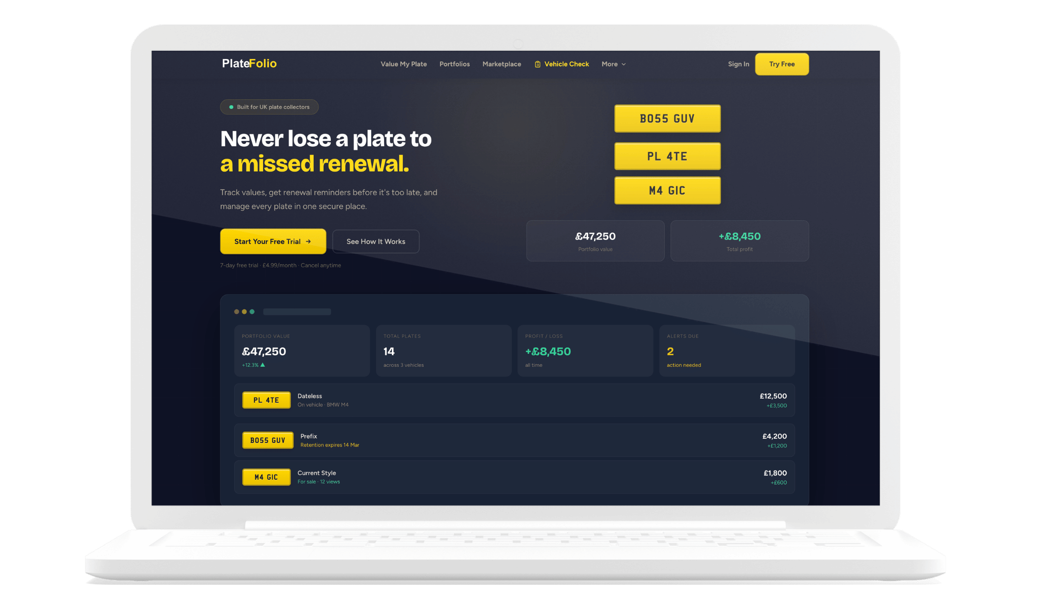 PlateFolio