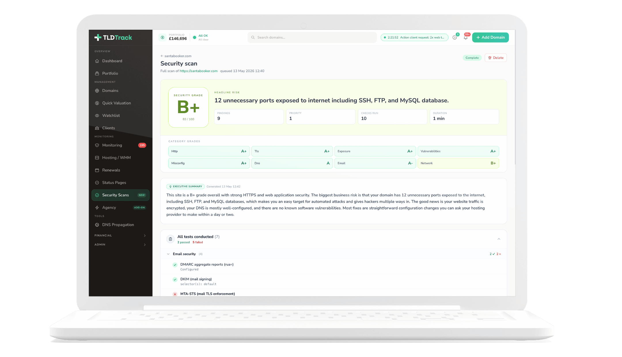 TLDTrack